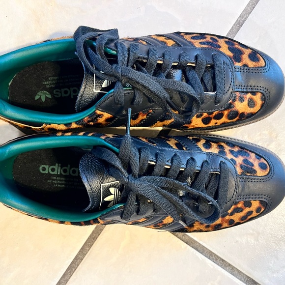 Adidas Leopard Print Sambas - Picture 11 of 16